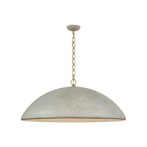 【Visual Comfort】アメリカ・デザイン照明 ペンダントライト「Elliot Oversized Pendant」1灯　グレー（W1067×H419mm）