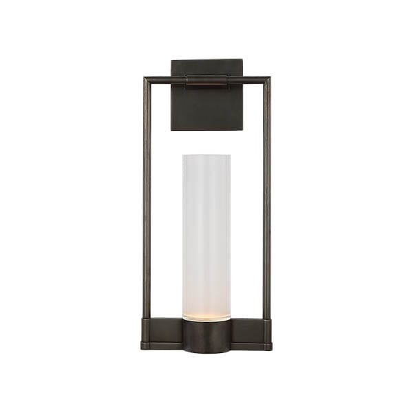 【Visual Comfort】アメリカ・ウォールライト「Lucid Single Bracketed Sconce」LED ブロンズ（W203×D102×H457mm）