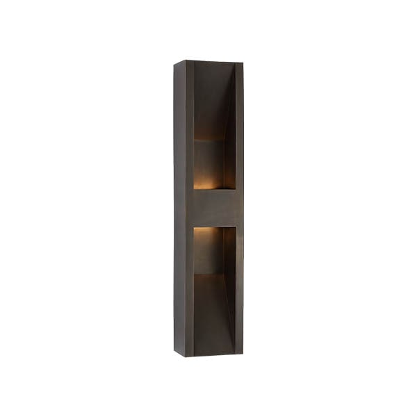 【Visual Comfort】アメリカ・ウォールライト「DTribute Large Sconce」LED ブロンズ（W127×D102×H610mm）