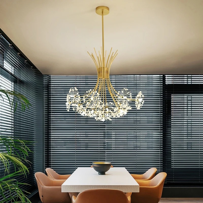 デザイン照明 ペンダントシャンデリア「Dandelion Crystal Chandelier