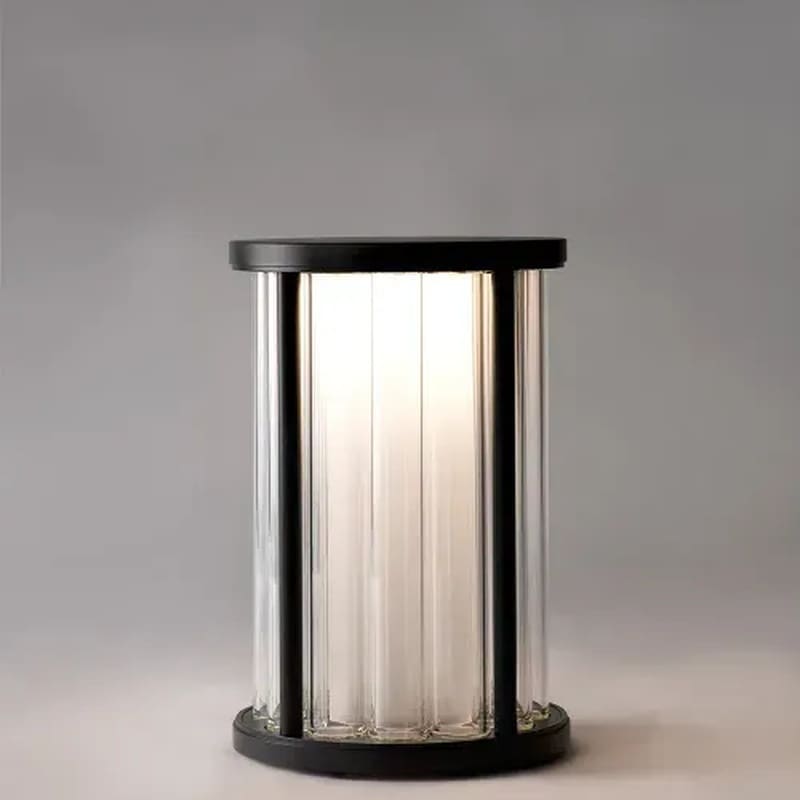 【Rakumba】オーストラリア・デザイン照明 屋外用フロアライト「ION Floor Classic」・ブラック（W300mm×H450mm）