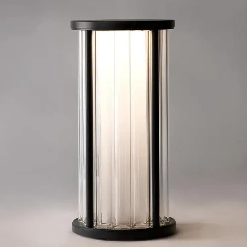 【Rakumba】オーストラリア・デザイン照明 屋外用フロアライト「ION Floor Tall」・ブラック（W300mm×H600mm）