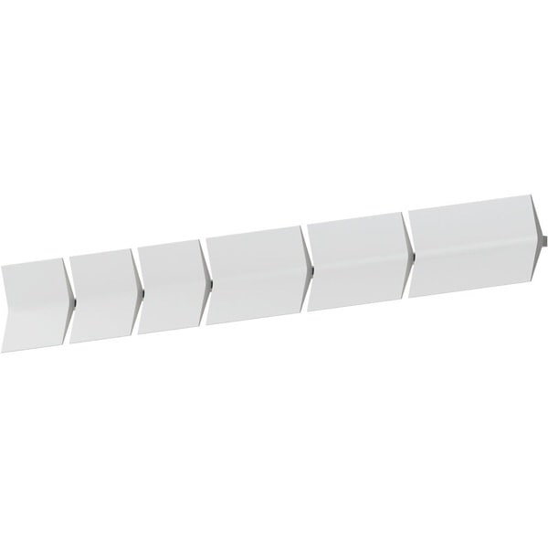 【Sonneman】アメリカ・デザイン照明 ウォールライト「Turo 6 Light 55.25 inch Satin White ADA Wall Sconce Kit Wall Light」6灯・サテンホワイト（W1403×D57×H165mm）