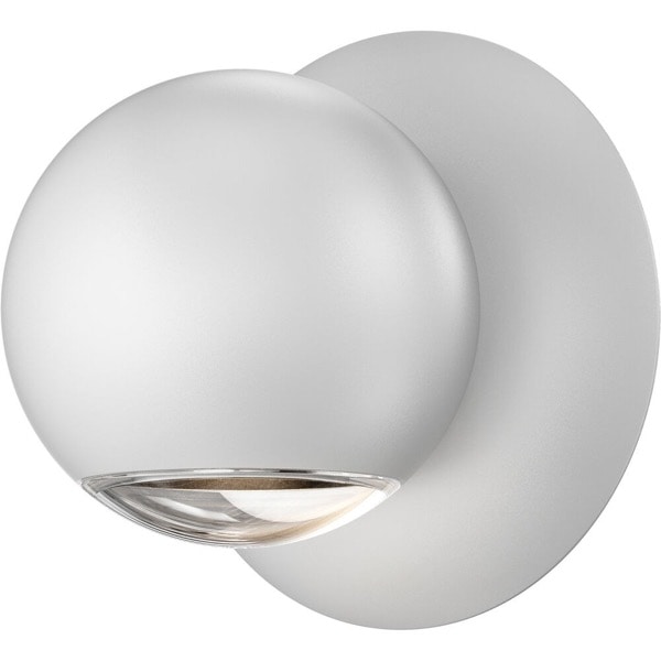 【Sonneman】アメリカ・デザイン照明 ウォールライト「Hemisphere LED 4 inch Textured White Wall Sconce Wall Light」1灯・テクスチャーブラック（W102×D102×H108mm）