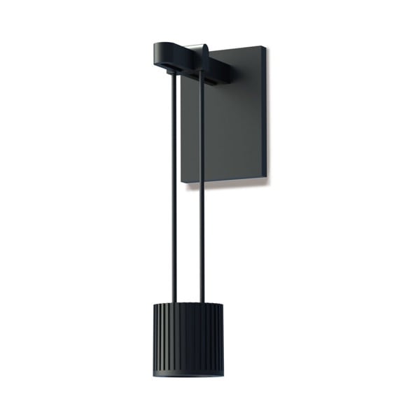 【Sonneman】アメリカ・デザイン照明 ウォールライト「Suspenders LED 2 inch Satin Black ADA Modular Wall Mount Wall Light」1灯・サテンブラック（W44×H203mm）