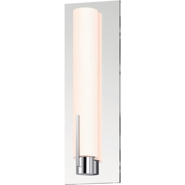 【Sonneman】アメリカ・デザイン照明 ウォールライト「Tubo Slim LED 4.75 inch Polished Chrome ADA Sconce Wall Light in Spine」1灯・ポリッシュクローム・フラット（W121×H381mm）