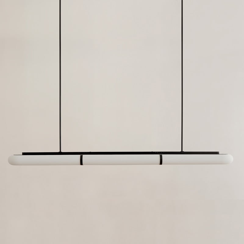 【IN COMMON WITH】アメリカ・デザイン照明 ペンダントライト「Saga Trio」全3色（W2320×D300×H130mm）