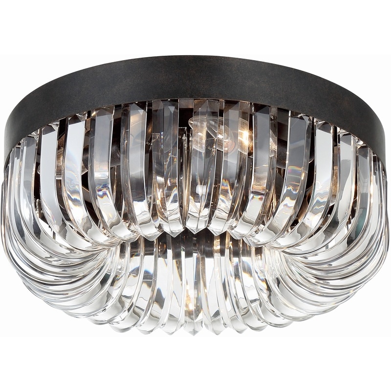 【CRYSTORAMA】アメリカ・デザイン照明「Alister 5 Light」シーリングライト（W387×H152mm）