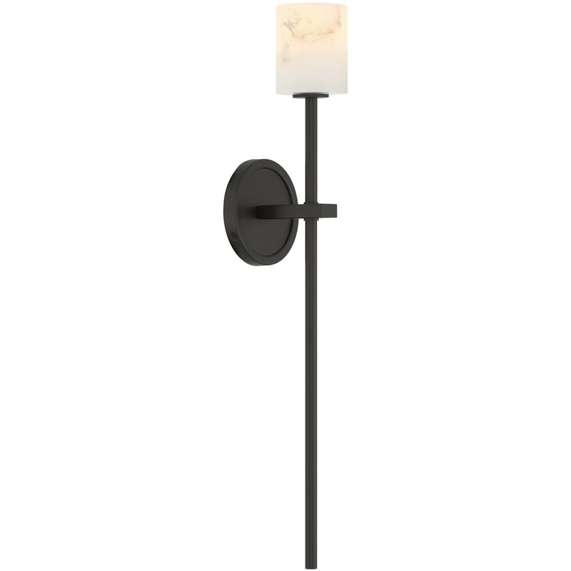 【CRYSTORAMA】アメリカ・デザイン照明「Aragon Sconce Wall Light」ウォールライト Matte Black MK-ST（W114×H273mm）