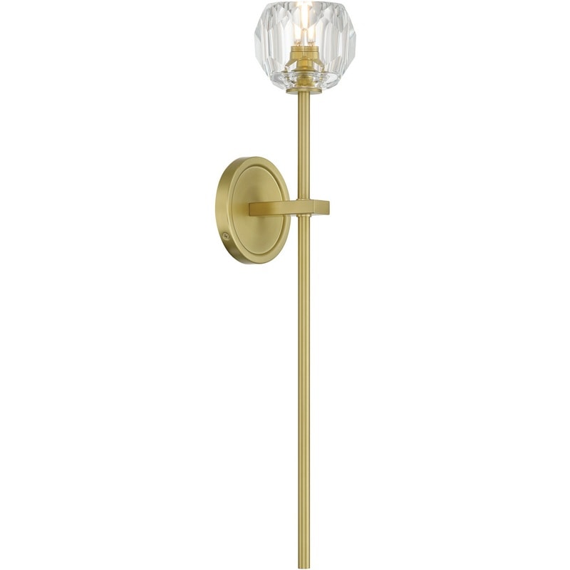 【CRYSTORAMA】アメリカ・デザイン照明「Aragon Sconce Wall Light」ウォールライト Soft Brass SB（W114×H273mm）