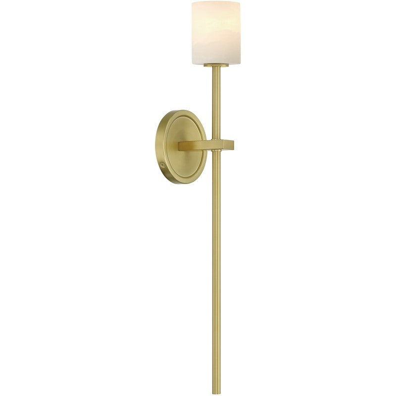 【CRYSTORAMA】アメリカ・デザイン照明「Aragon Sconce Wall Light」ウォールライト Soft Brass SB-ST（W114×H273mm）
