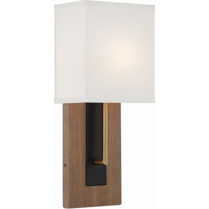 【CRYSTORAMA】アメリカ・デザイン照明「Brent Bath Sconce Wall Light」ウォールライト（W165×H381mm）
