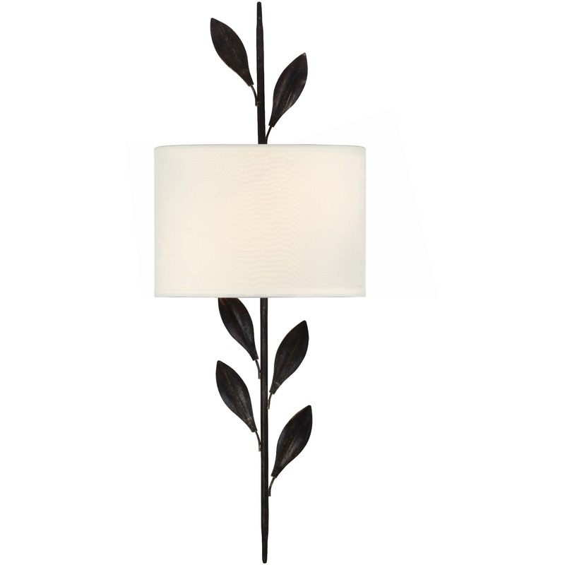 【CRYSTORAMA】アメリカ・デザイン照明「Broche Sconce Wall Light」ウォールライト English Bronze（W216×H610mm）