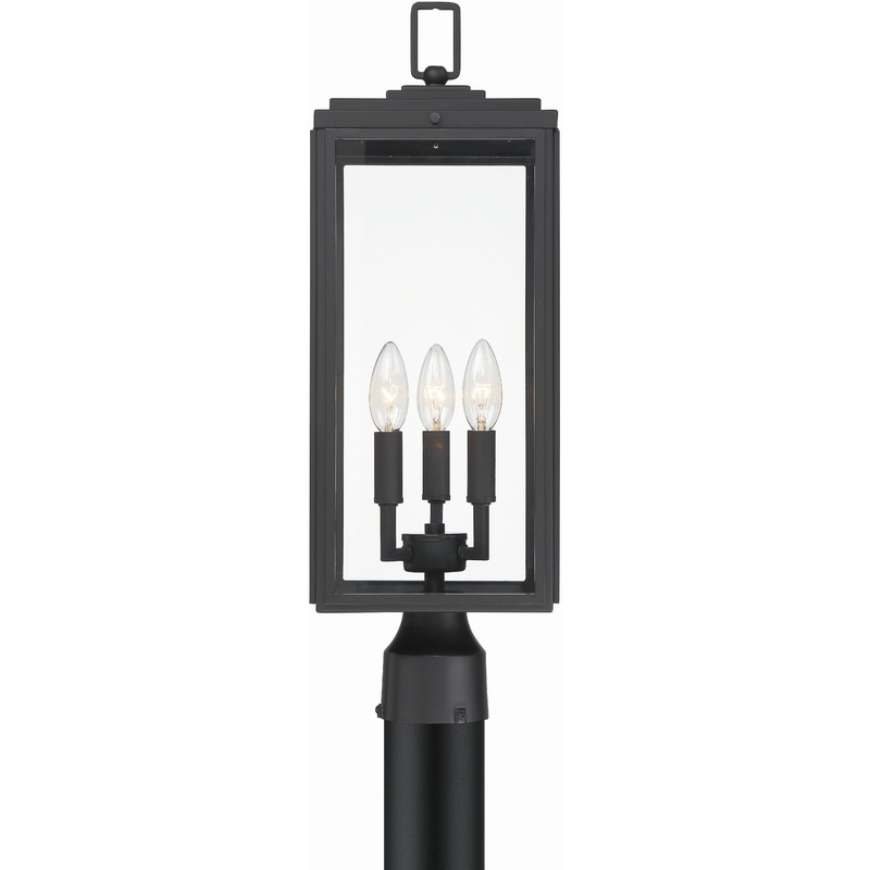 【CRYSTORAMA】アメリカ・デザイン照明「Byron 3 Light」屋外用ボラードライト（W191×H565mm）