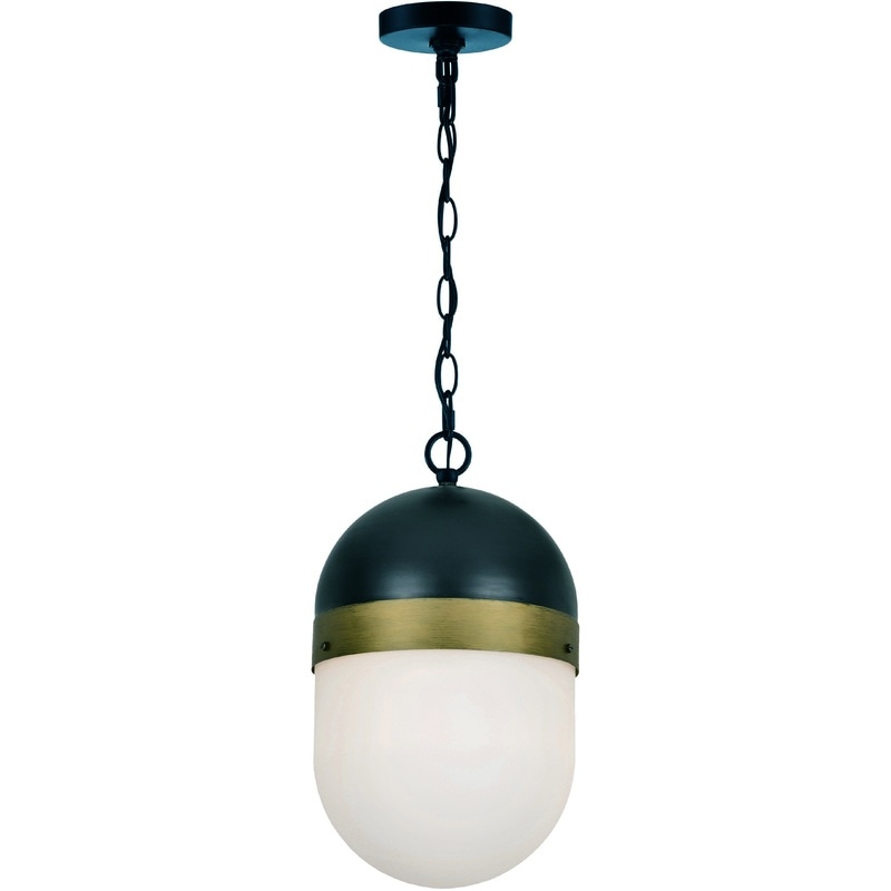 【CRYSTORAMA】アメリカ・デザイン照明「Capsule 1 Light」屋外用ペンダントライト（W203×H337mm）