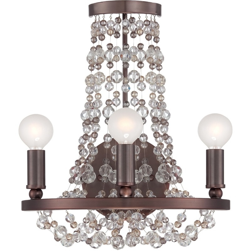 【CRYSTORAMA】アメリカ・デザイン照明「Channing Bath Sconce Wall Light」ウォールライト（W305×H362mm）