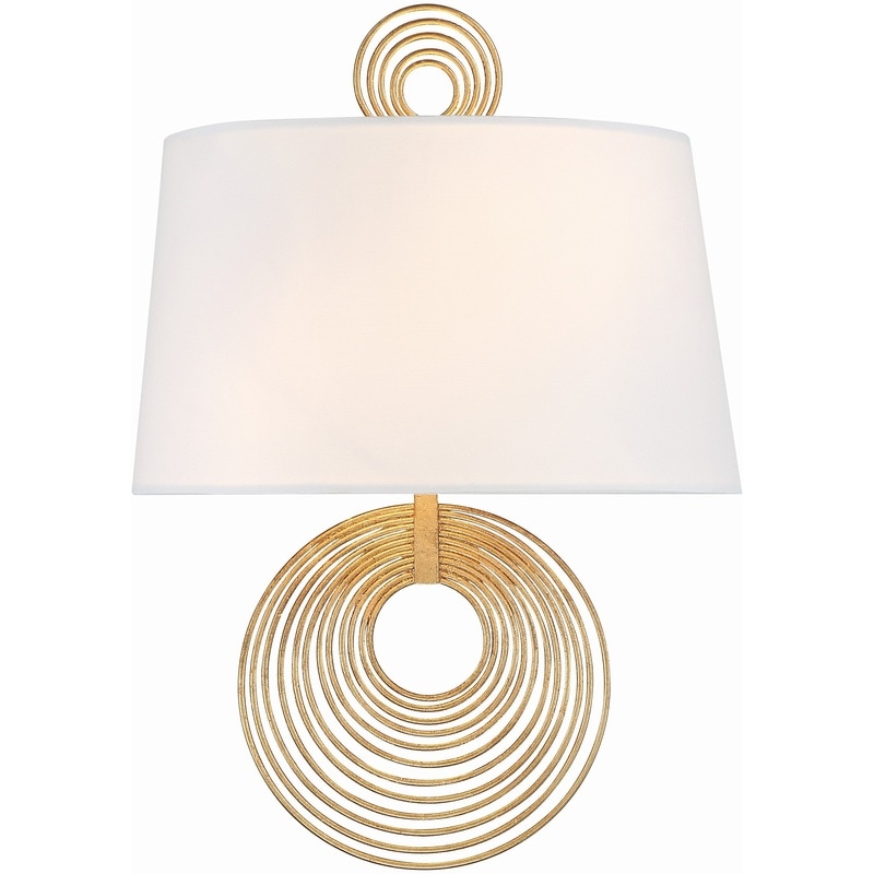 【CRYSTORAMA】アメリカ・デザイン照明「Doral Bath Wall Light」ウォールライト（W241×H356mm）