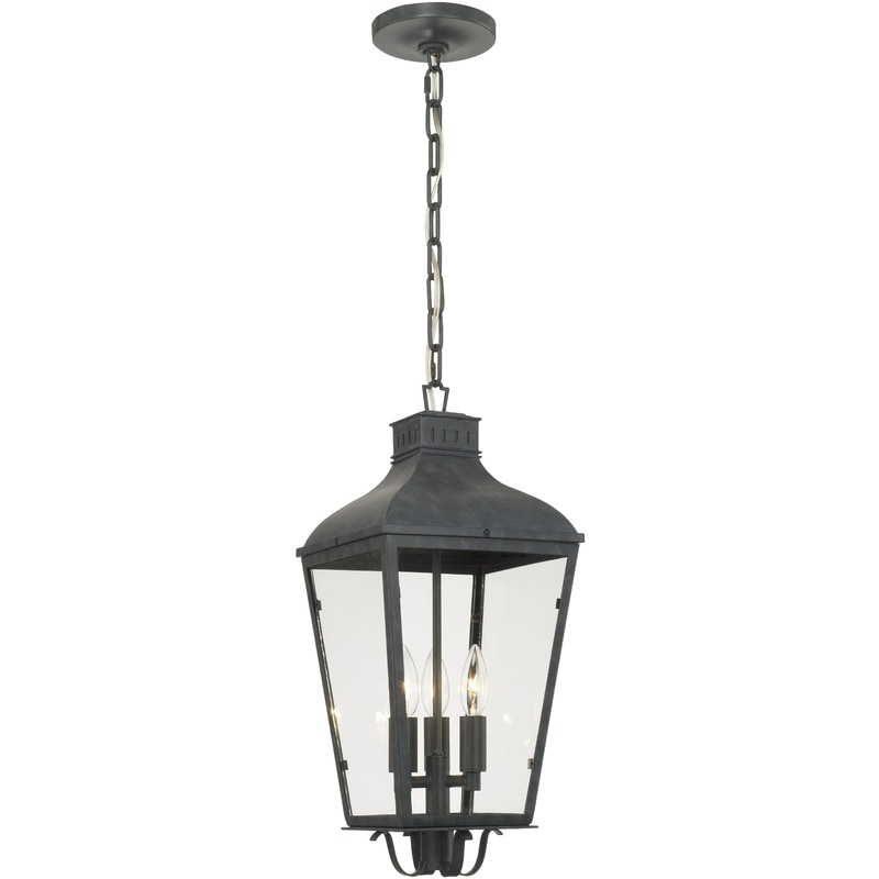 【CRYSTORAMA】アメリカ・デザイン照明「Dumont 3 Light」屋外用ペンダントライト（W235×H546mm）