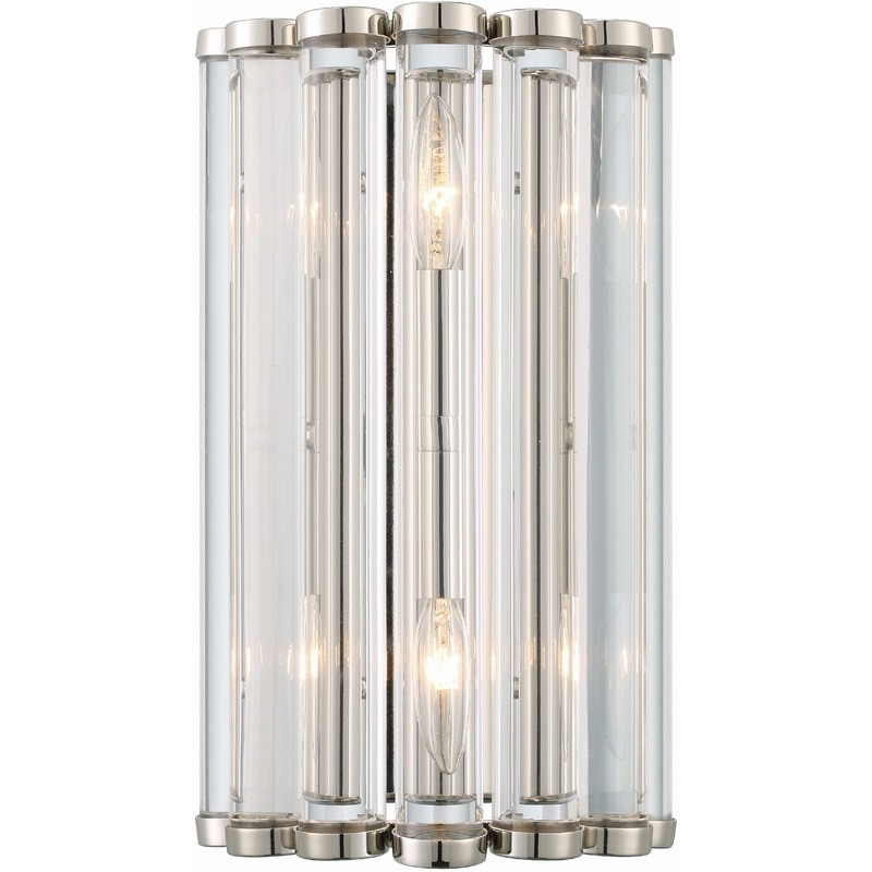 【CRYSTORAMA】アメリカ・デザイン照明「Elliot Sconce Wall Light」ウォールライト（W210×H356mm）