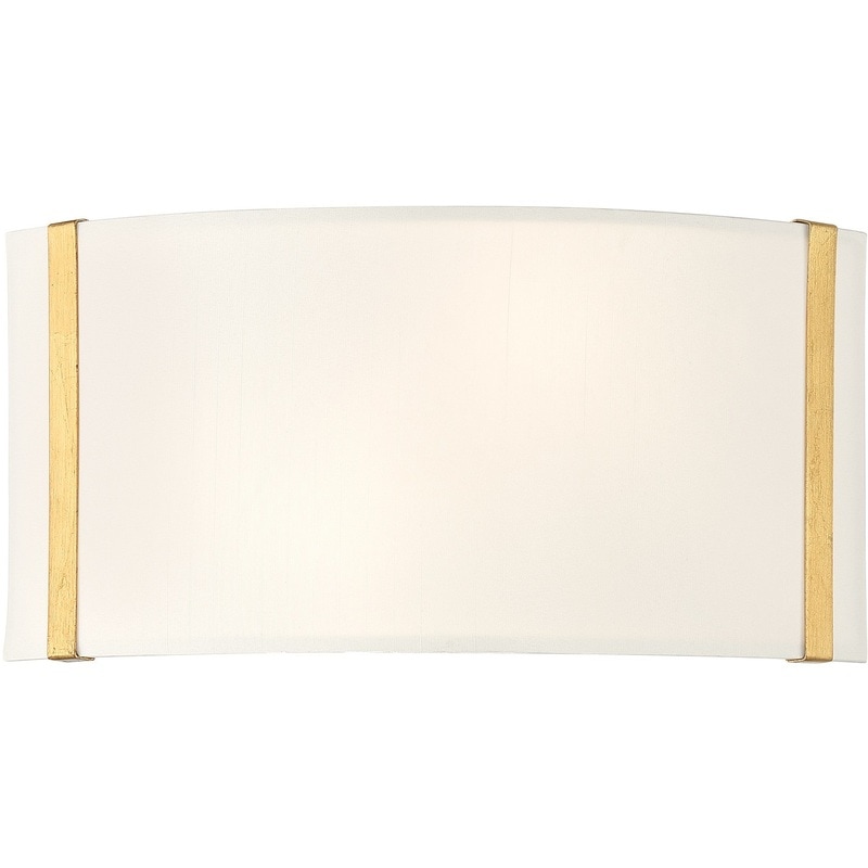 【CRYSTORAMA】アメリカ・デザイン照明「Fulton Sconce Wall Light」ウォールライト Antique Gold（W330×H159mm）