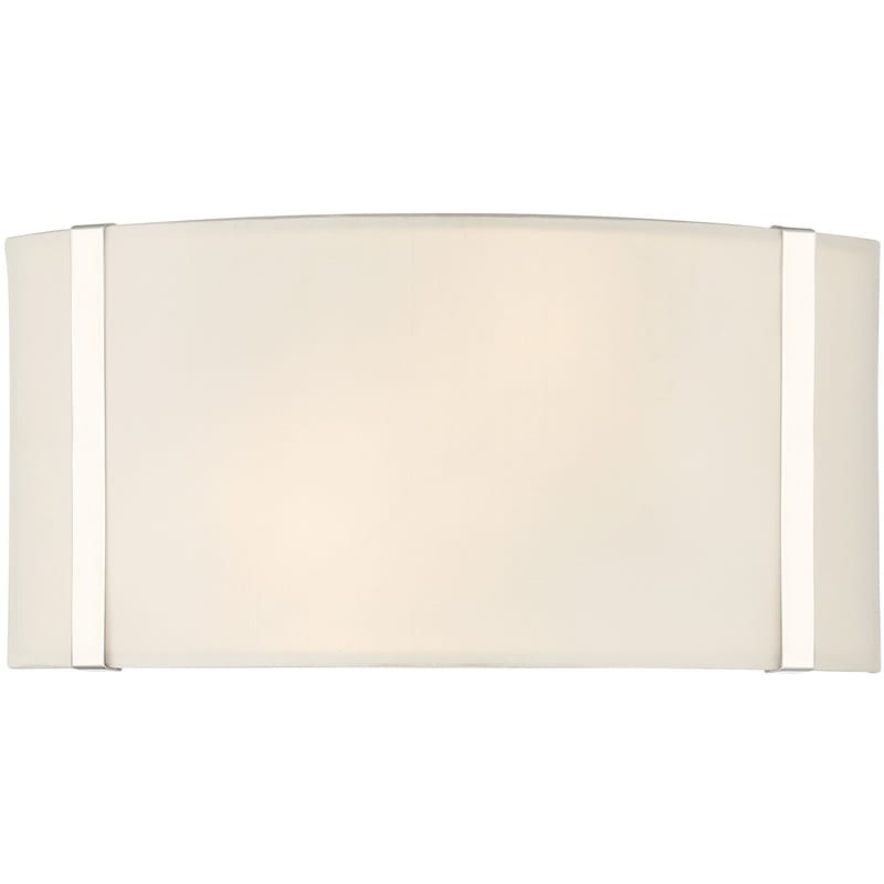 【CRYSTORAMA】アメリカ・デザイン照明「Fulton Sconce Wall Light」ウォールライト Polished Nickel（W330×H159mm）