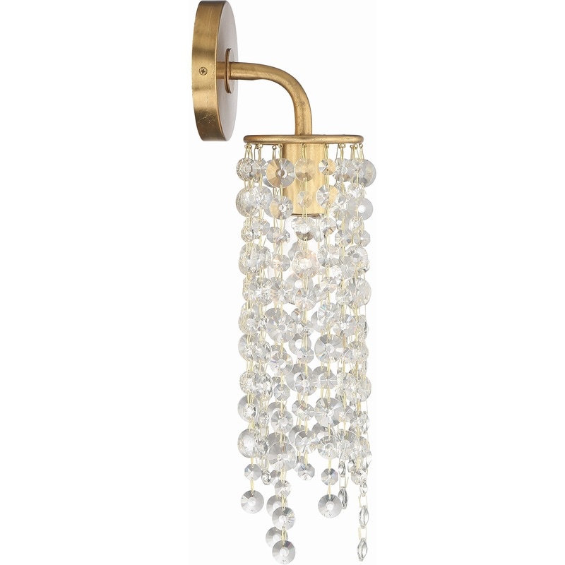 【CRYSTORAMA】アメリカ・デザイン照明「Gabrielle Bath Sconce Wall Light」ウォールライト（W121×H483mm）