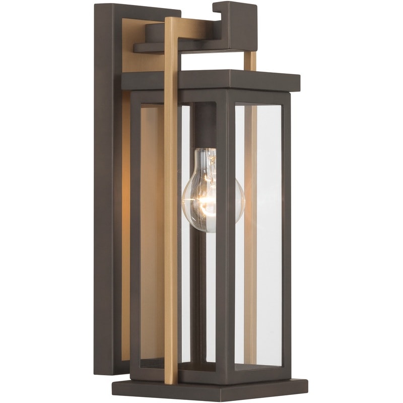 【CRYSTORAMA】アメリカ・デザイン照明「Lendel 1 Light」屋外用ウォールライト（W152×H381mm）