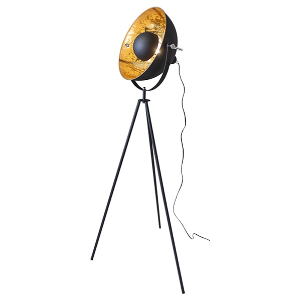 【By Rydens】北欧照明 フロアライト「Captain mini floor lamp」 サンドブラック（W385mm×H1450mm）