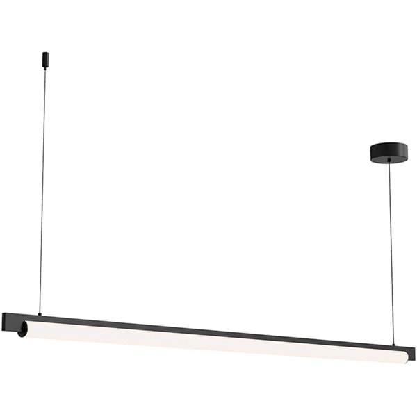 【Sonneman】アメリカ・デザイン照明 ペンダントライト「Keel LED 60 inch」1灯・ サテンブラック（W1524×D38×H51mm）