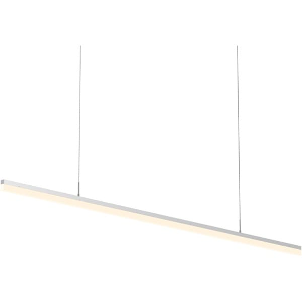 【Sonneman】アメリカ・デザイン照明 ペンダントライト「Stiletto LED 71.5 inch」1灯・ブライトサテンアルミニウム（W1816×D19×H44mm）