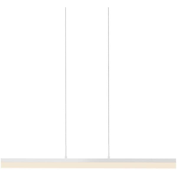 【Sonneman】アメリカ・デザイン照明 ペンダントライト「Stiletto LED 32.5 inch」1灯・サテンホワイト（W826×D19×H108mm）