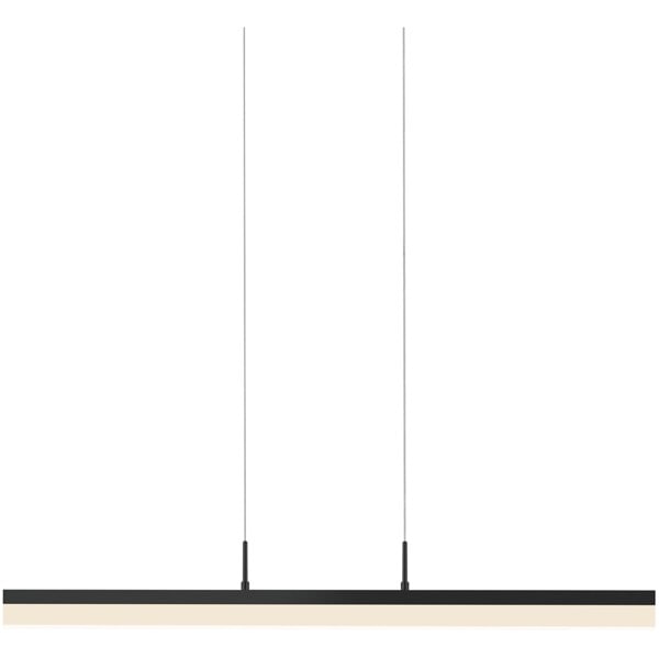 【Sonneman】アメリカ・デザイン照明 ペンダントライト「Stiletto LED 32.5 inch」1灯・サテンブラック（W826×D19×H108mm）