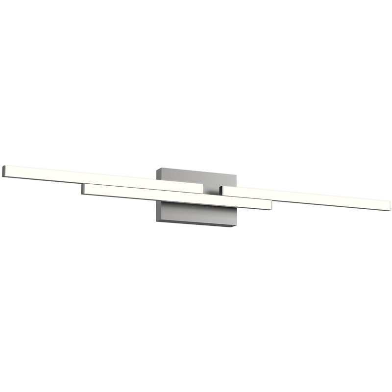 【KUZCO】アメリカ・デザイン照明「Anello Minor LED」ウォールライト Brushed Nickel BN（W1035×H44mm）