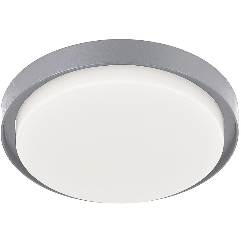 【KUZCO】アメリカ・デザイン照明「Bailey LED」屋外用シーリングライト（φ222×H38mm）