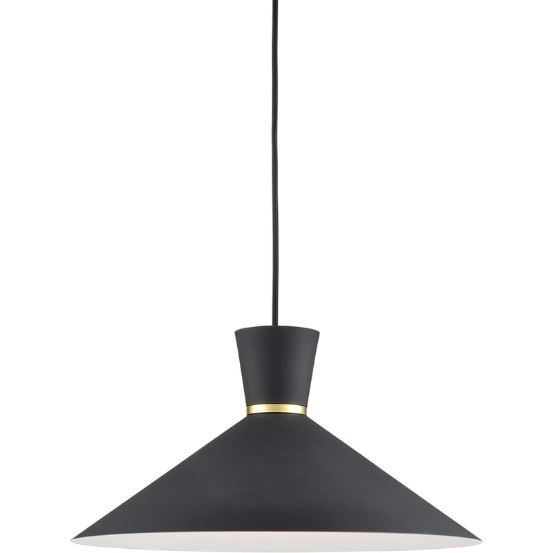 【KUZCO】アメリカ・デザイン照明「Vanderbilt 1 Light」ペンダントライト（φ406×H213mm）