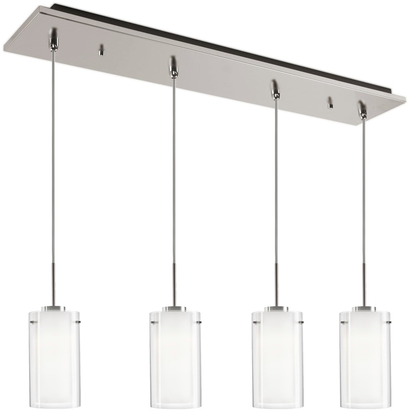 【KUZCO】アメリカ・デザイン照明「Verona LED」ペンダントライト Brushed Nickel Multi BN-04（W622×H324mm）