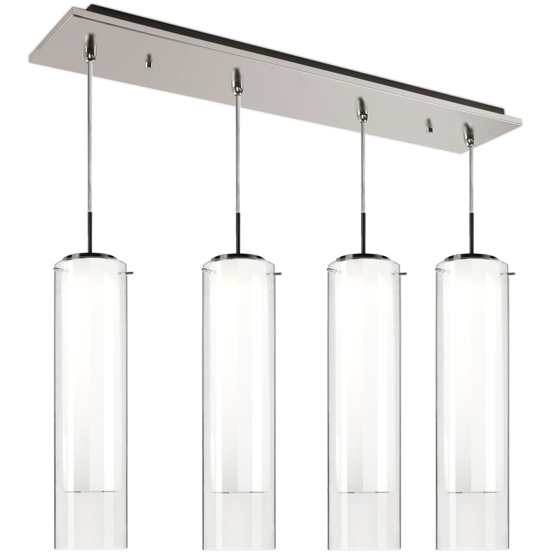 【KUZCO】アメリカ・デザイン照明「Verona LED」ペンダントライト Brushed Nickel Multi BN-04（W622×H600mm）