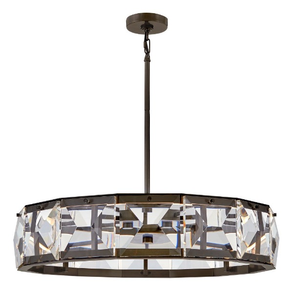 【HINKLEY】LEDシャンデリアライト「Rene」（W762×H172-1080mm）