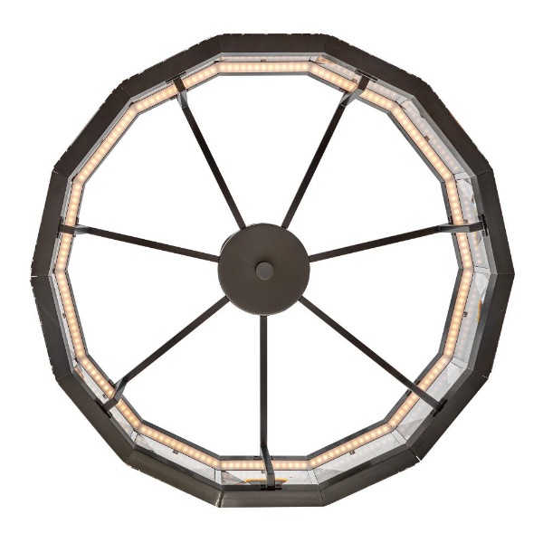 【HINKLEY】LEDシャンデリアライト「Rene」（W762×H172-1080mm）