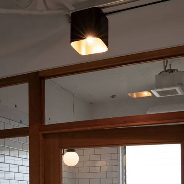 【HERMOSA】ビリー シーリングランプ「BILLY」（W140×H140mm）