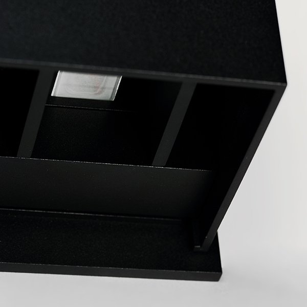 【ET2】アメリカ・ホテルライクなアウトドアウォールライト「ALUMILUX CUBE」2灯（W110×D110×H110mm）