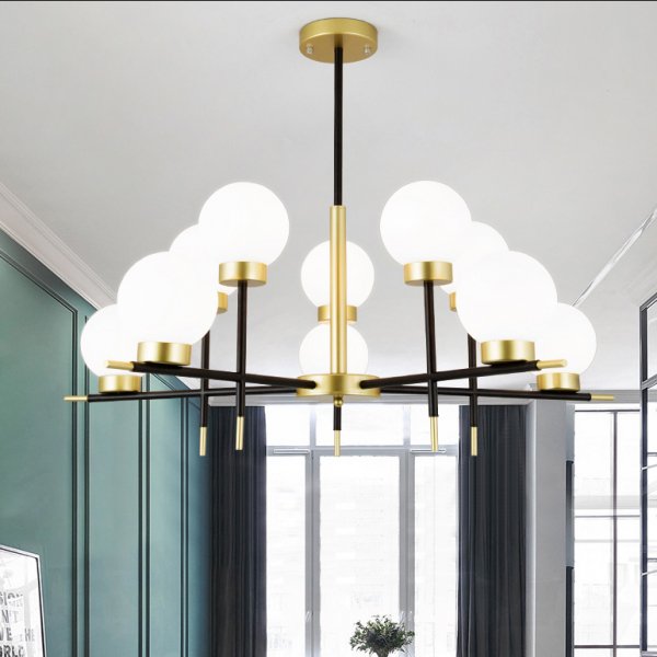 LEDペンダントライト 6/8/10/12灯 (D800~D1100mm×H300mm)