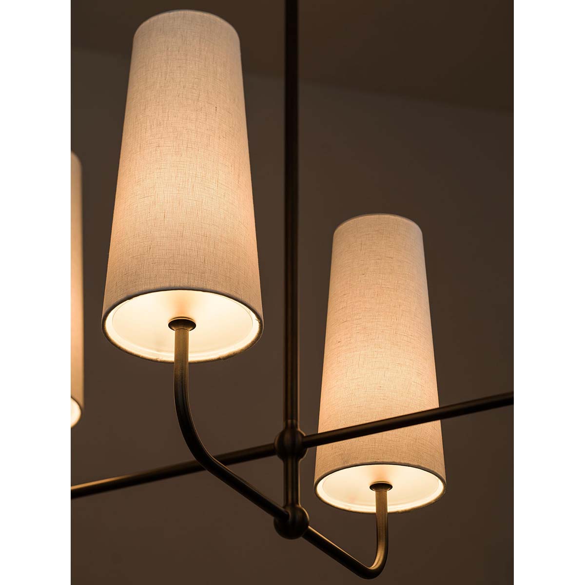 【ALLIED MAKER】 アメリカ・インテリア照明「Bola 4 Chandelier」ペンダントライト 4灯 カスタムカラー (W788×D1093×H666mm)