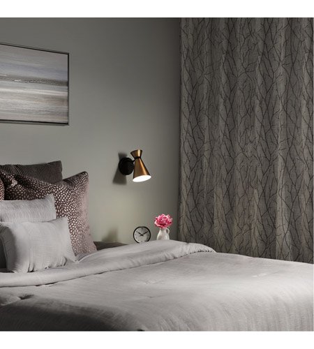 【WAC LIGHTING】ウォールライト「Pin Up」1灯（L127×W203×H203mm）