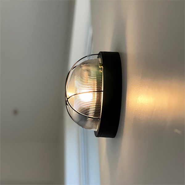 【HERMOSA】ポート ウォールランプ 2灯「PORT」全2色（Φ250×H135mm）