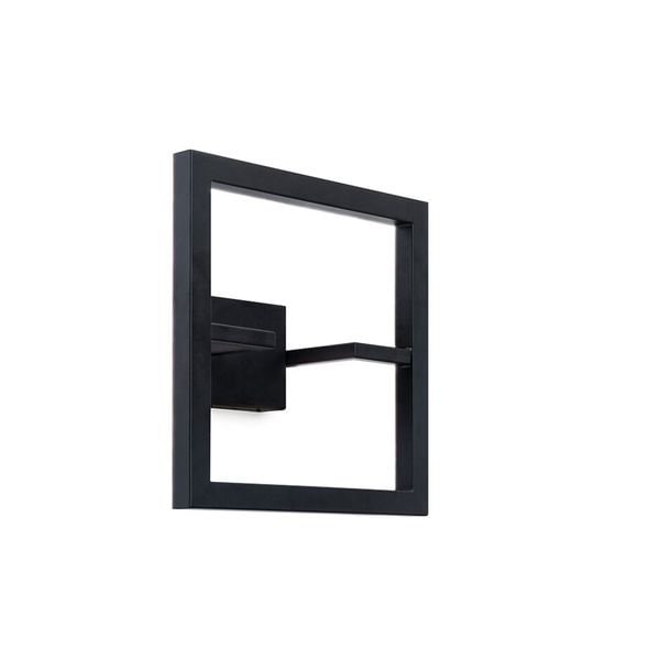 【MARETTI】オランダ・LEDウォールライト「FRAMELIGHT SLIM」1灯 BLACK(φ300mm×H120mm)