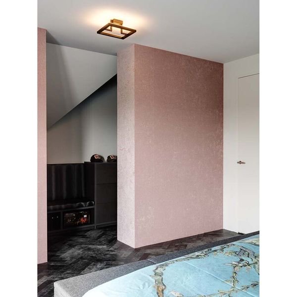 【MARETTI】オランダ・LEDウォールライト「FRAMELIGHT SLIM」1灯 BLACK(φ300mm×H120mm)