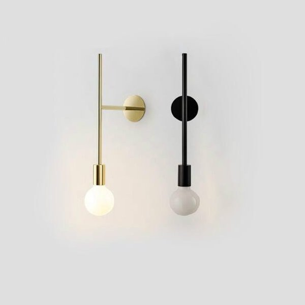 【リーズナブル】ホテルライクなブラケットライト ブラック／ゴールド