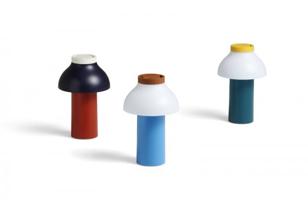 【HAY】「PC Portable table lamp, sky blue」テーブルランプ スカイブルー(Φ140×H220mm)