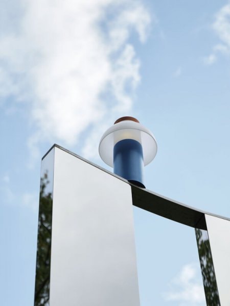 【HAY】「PC Portable table lamp, sky blue」テーブルランプ スカイブルー(Φ140×H220mm)